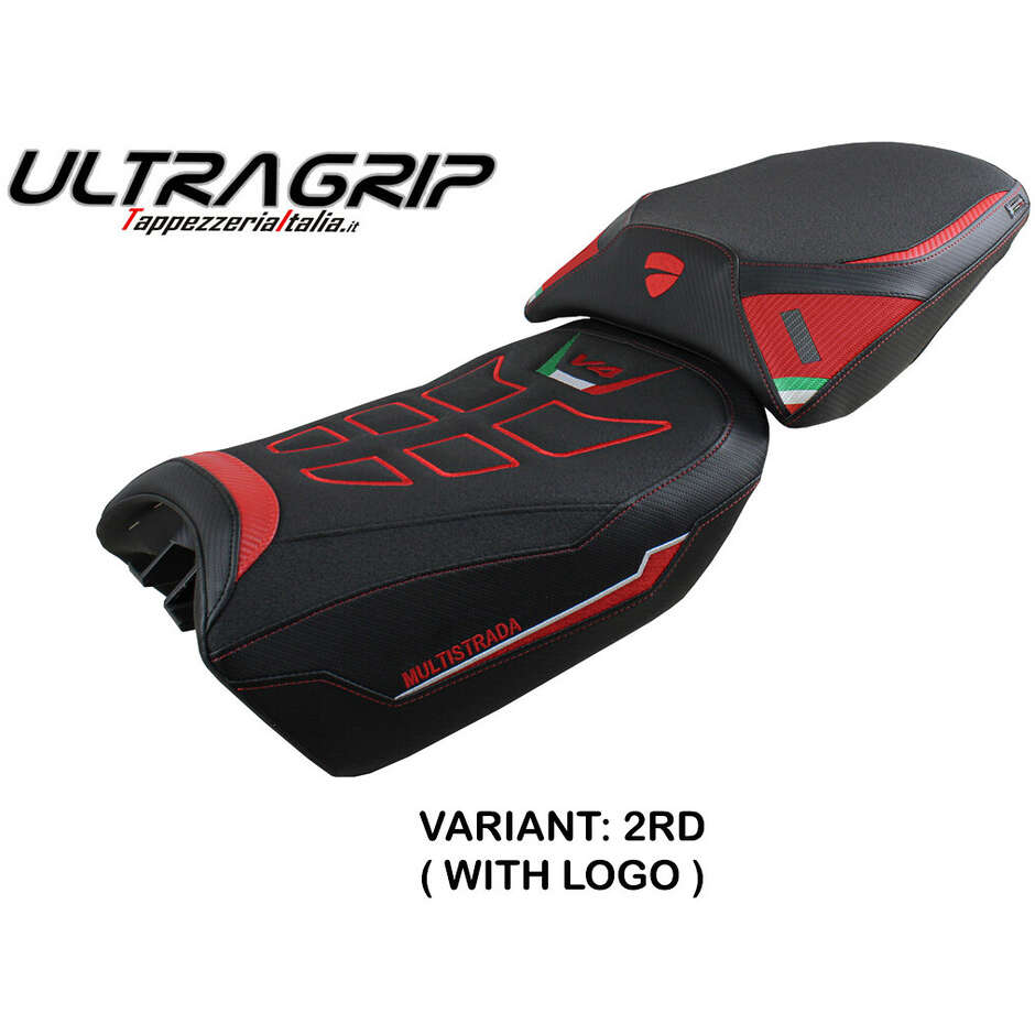 TPZ Italia Seat Cover Specific for Ducati Multistrada V4 20222025 Model Safi Ultragrip