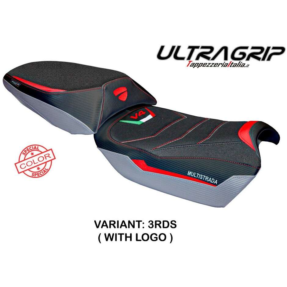 TPZ Italia Seat Cover Specific for Ducati Multistrada V4 Rally 2023-2025 Model Adria Ultragrip