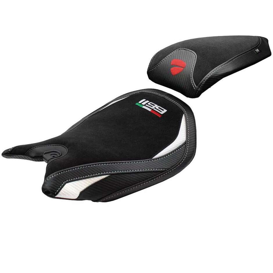 TPZ Italia Seat Cover Specific for Ducati Panigale 1199 2011-2015 Model Pesaro Velvet Comfort System