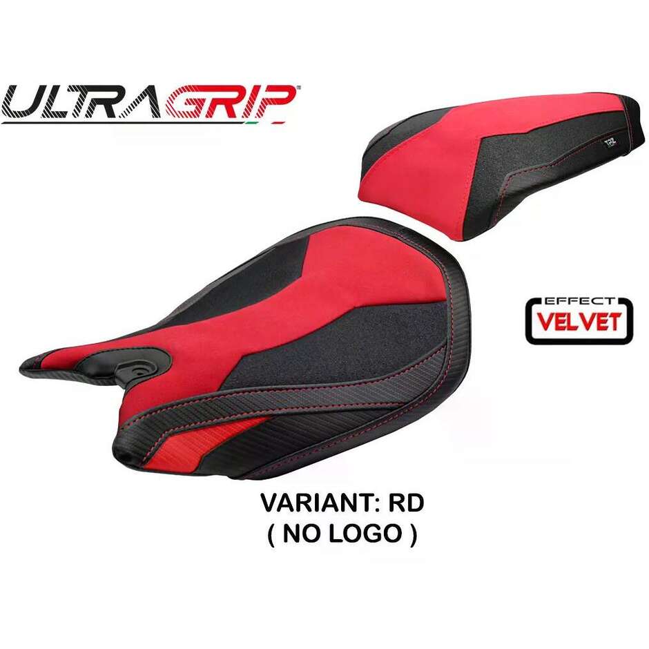 TPZ Italia Seat Cover Specific for Ducati Panigale 1199 2011-2015 Model Pesaro Velvet Ultragrip