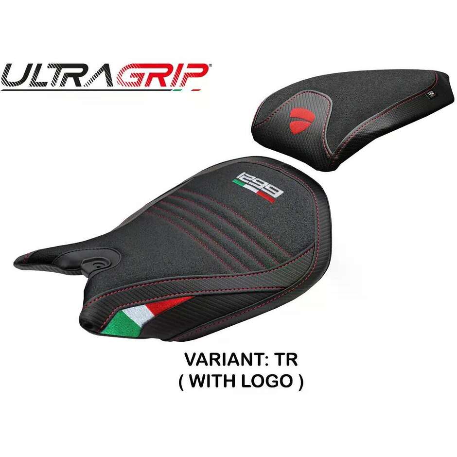 TPZ Italia Seat Cover Specific for Ducati Panigale 1299 2015-2018 Model Dervio Ultragrip