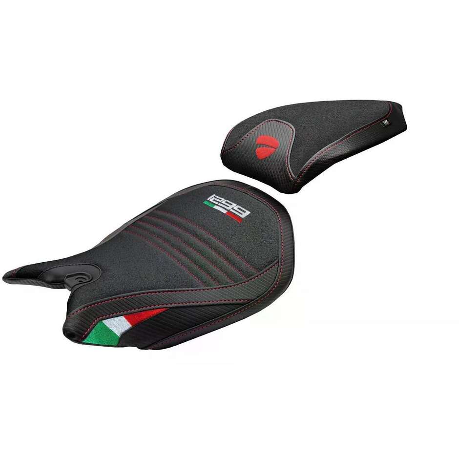 TPZ Italia Seat Cover Specific for Ducati Panigale 1299 2015-2018 Model Dervio Ultragrip