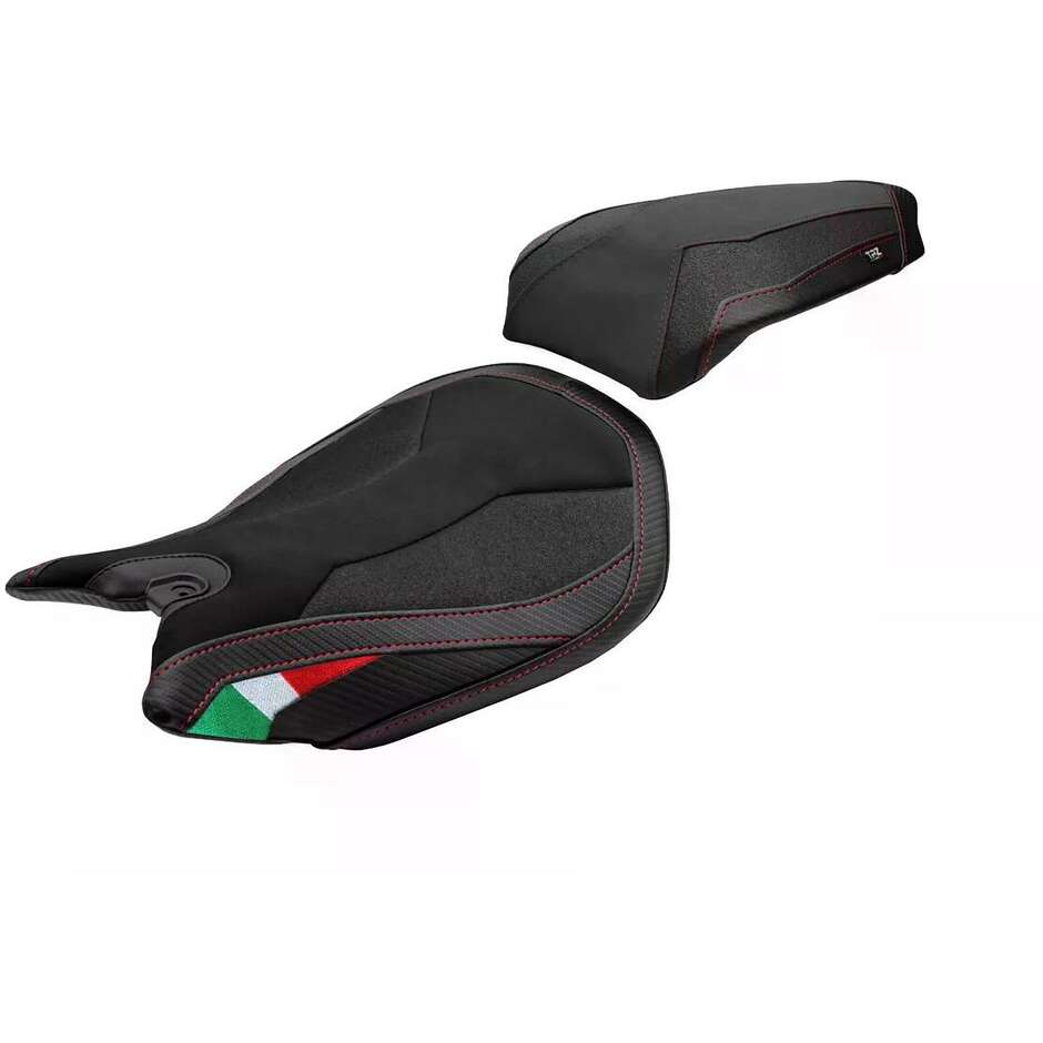 TPZ Italia Seat Cover Specific for Ducati Panigale 1299 2015-2018 Model Dervio Velvet Ultragrip