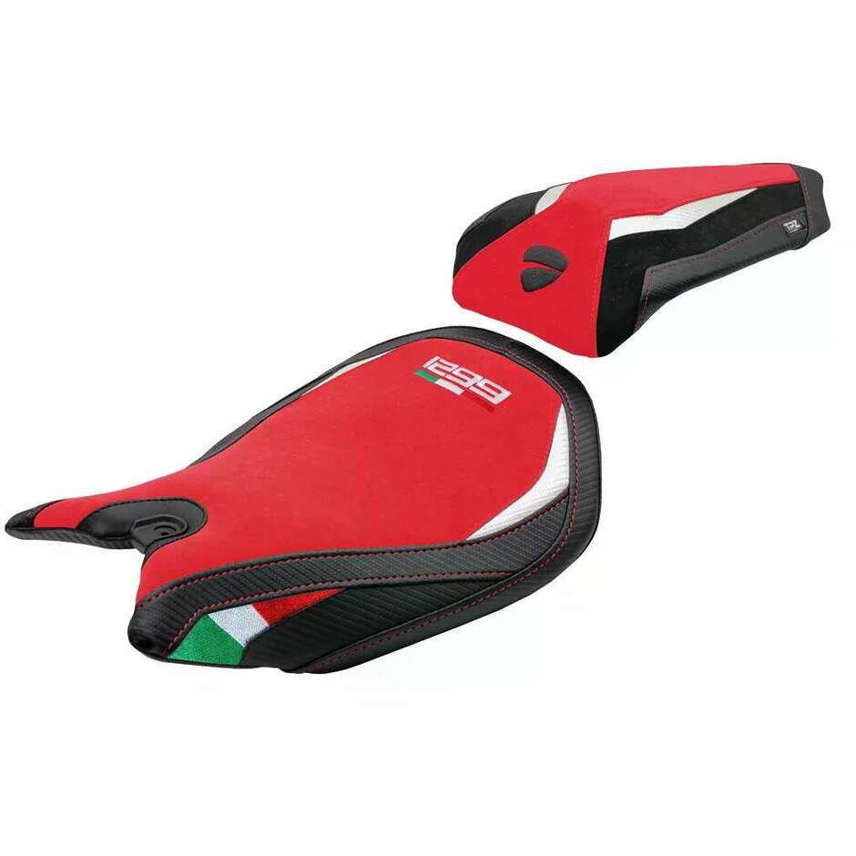 TPZ Italia Seat Cover Specific for Ducati Panigale 1299 2015-2018 Model Dervio Velvet