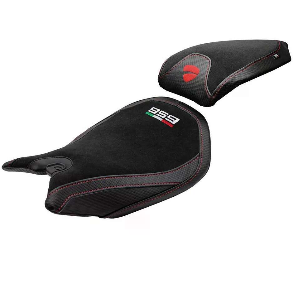 TPZ Italia Seat Cover Specific for Ducati Panigale 959 2016-2018 Model Walnut Velvet Comfort System