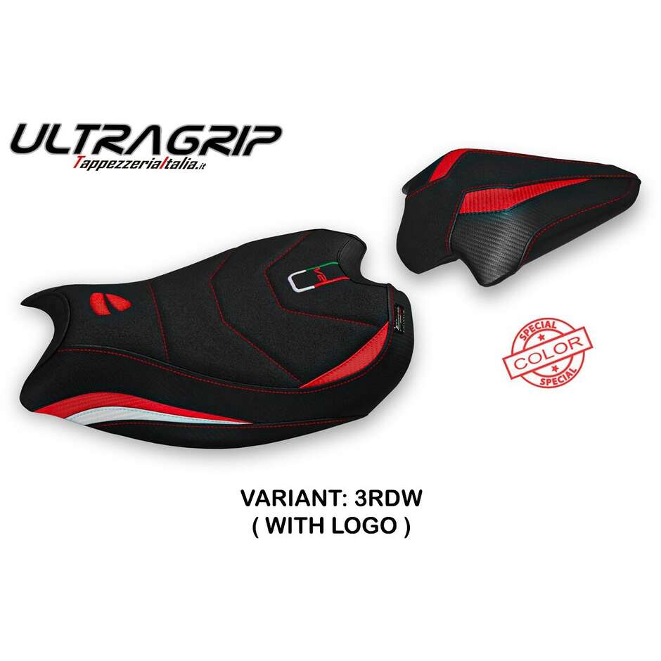 TPZ Italia Seat Cover Specific for Ducati Panigale V2 2020 2024 Model Galati Ultragrip