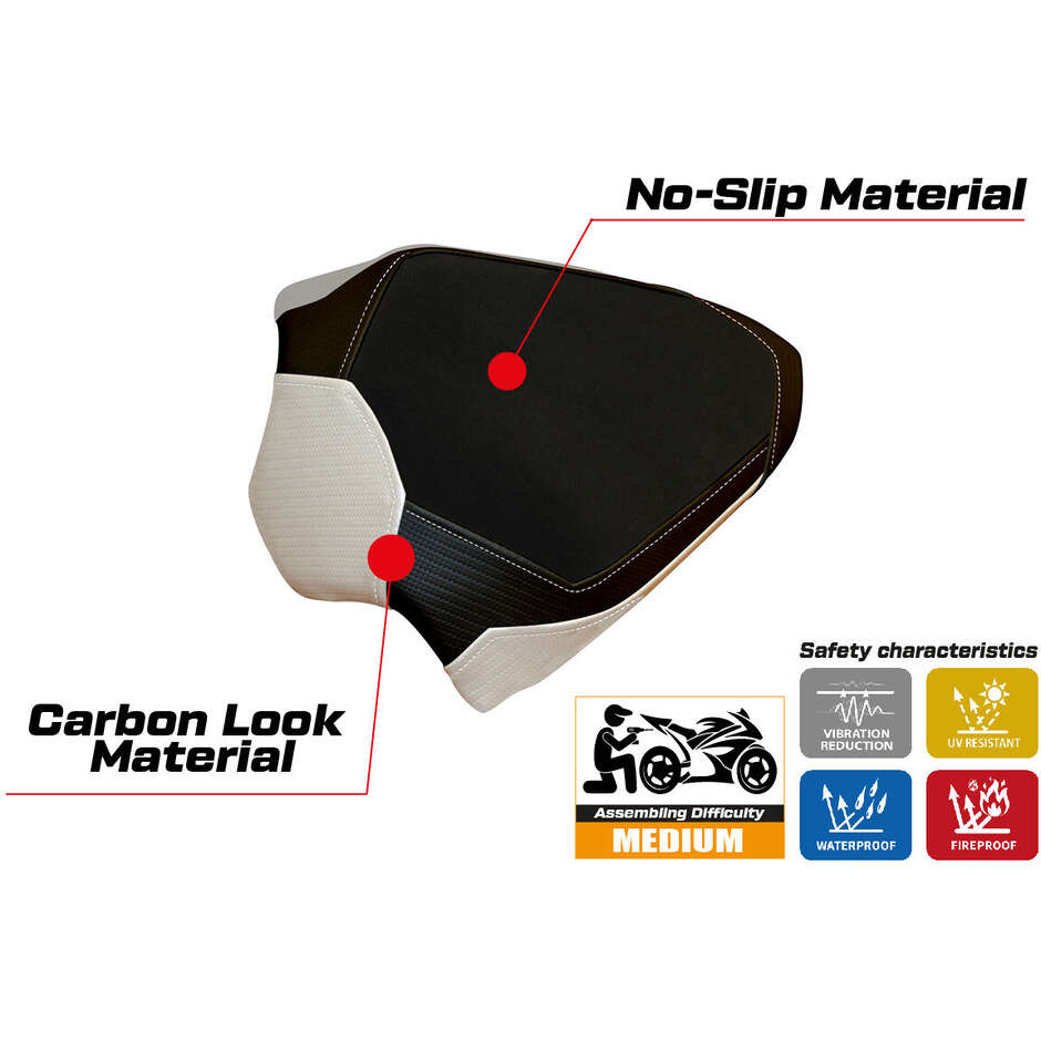 TPZ Italia Seat Cover Specific for Ducati Panigale V4 2018 2024 Model Cancun 2