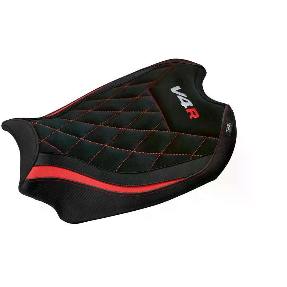 TPZ Italia Seat Cover Specific for Ducati Panigale V4 2018 2024 Model Harbin Velvet