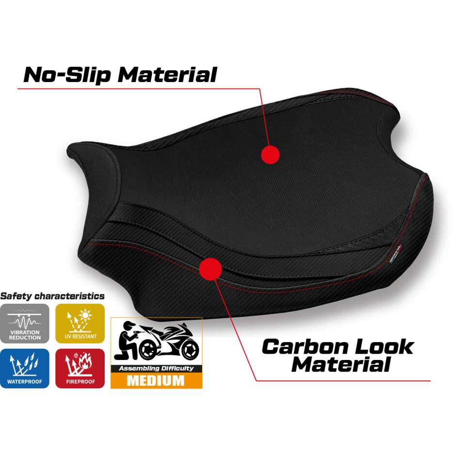 TPZ Italia Seat Cover Specific for Ducati Panigale V4 2018 2024 Model Mahileu