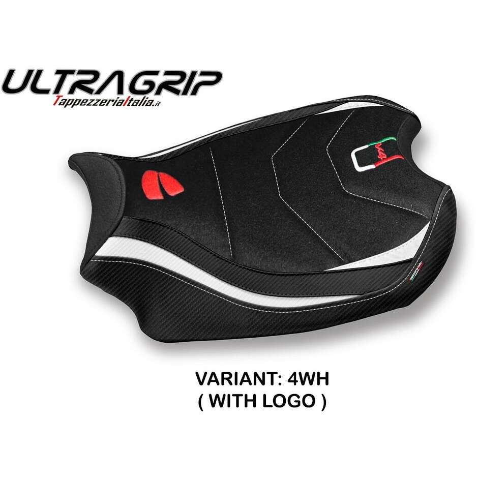 TPZ Italia Seat Cover Specific for Ducati Panigale V4 2018 2024 Model Smila Ultragrip