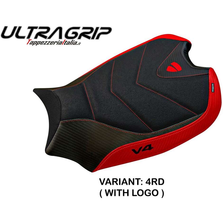 TPZ Italia Seat Cover Specific for Ducati Panigale V4 2018 2024 Model Wanaka 1 Ultragrip