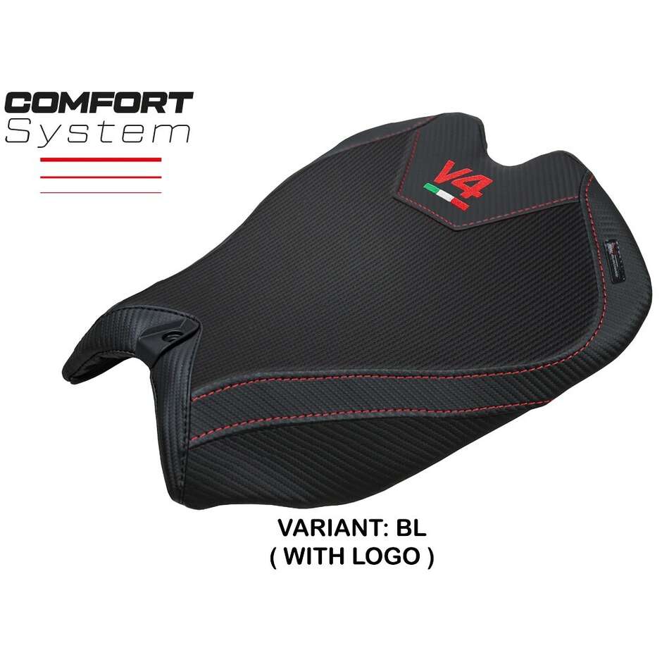 TPZ Italia Seat Cover Specific for Ducati Panigale V4 2025 Model Argenta Comfort System