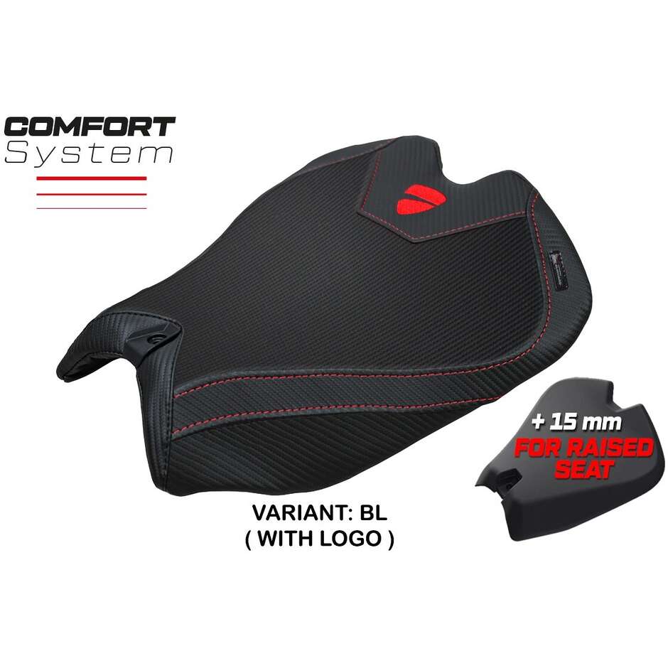 TPZ Italia Seat Cover Specific for Ducati Panigale V4 2025 Model Argenta High Comfort System