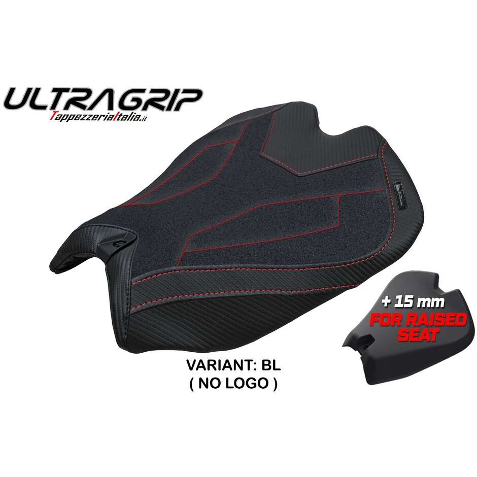 TPZ Italia Seat Cover Specific for Ducati Panigale V4 2025 Model Argenta High Ultragrip