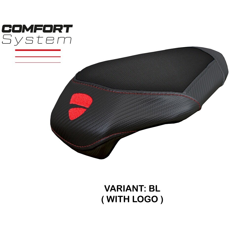 TPZ Italia Seat Cover Specific for Ducati Panigale V4 2025 Model Argenta Pass Comfort System