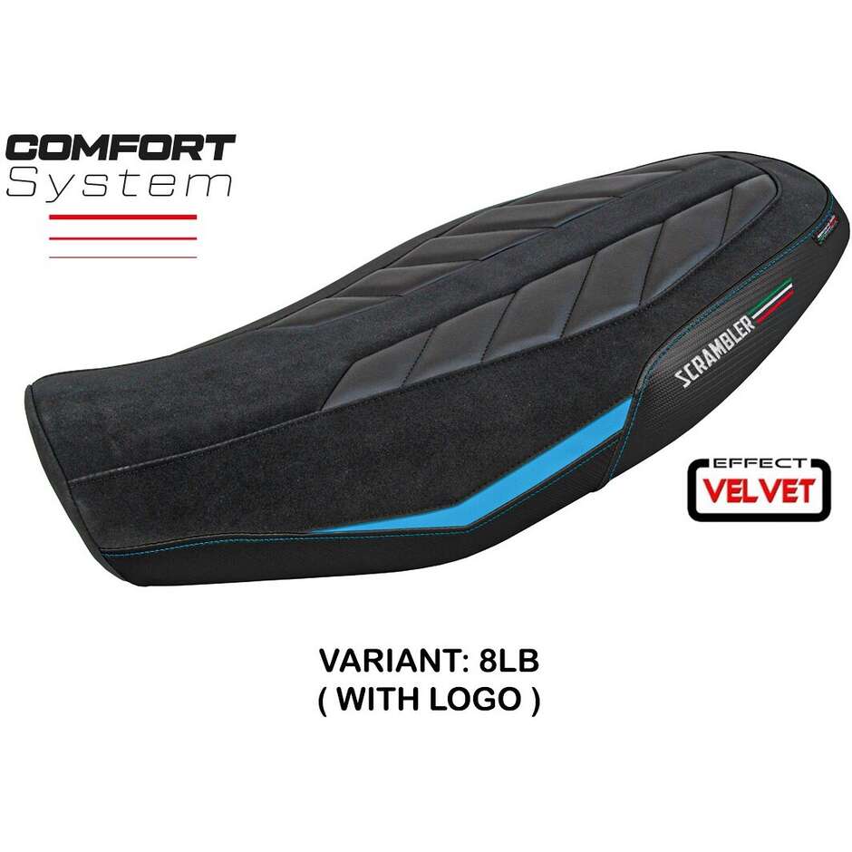 TPZ Italia Seat Cover Specific for Ducati Scrambler 800 20232025 Model Rimini Comfort System