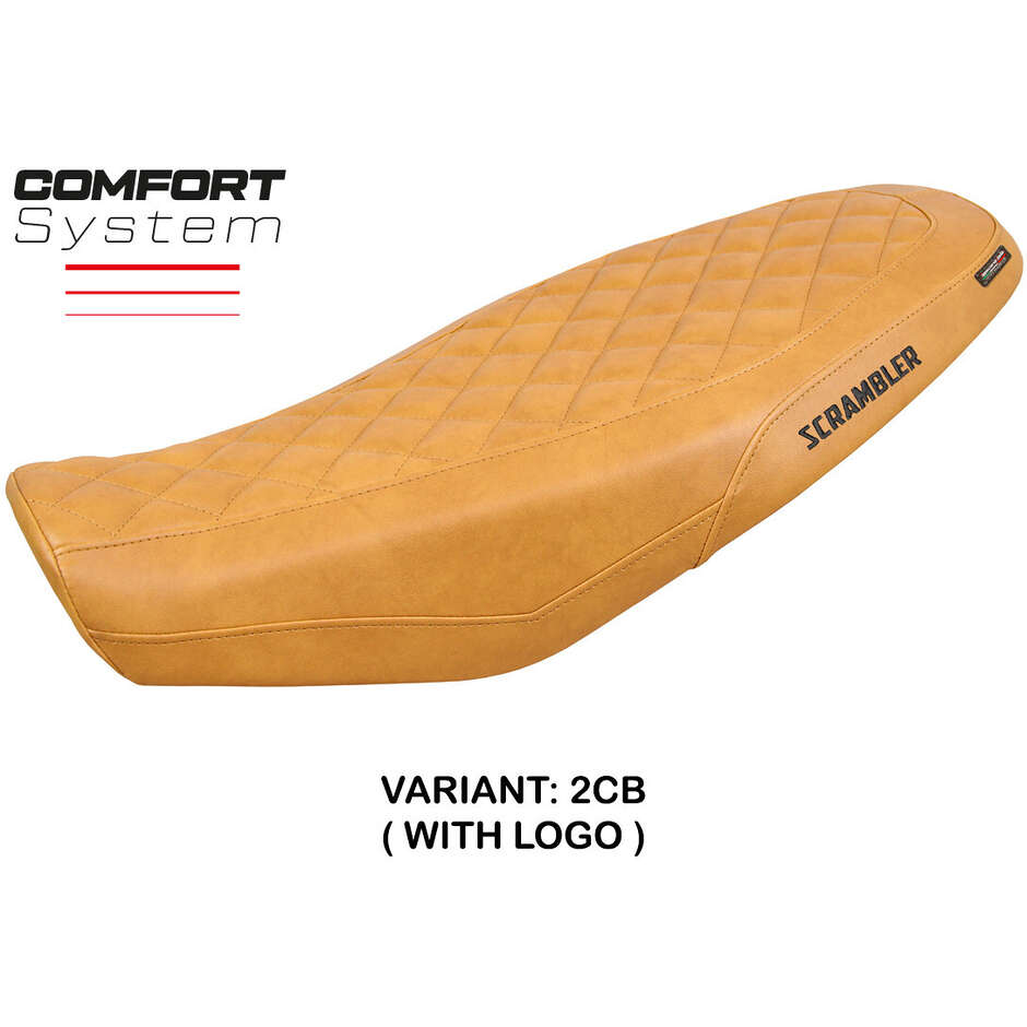 TPZ Italia Seat Cover Specific for Ducati Scrambler 800 20232025 Model Venice Comfort System