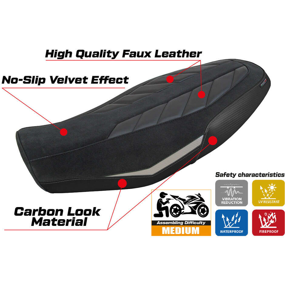 TPZ Italia Seat Cover Specific for Ducati Scrambler 800 20232025 Rimini Model