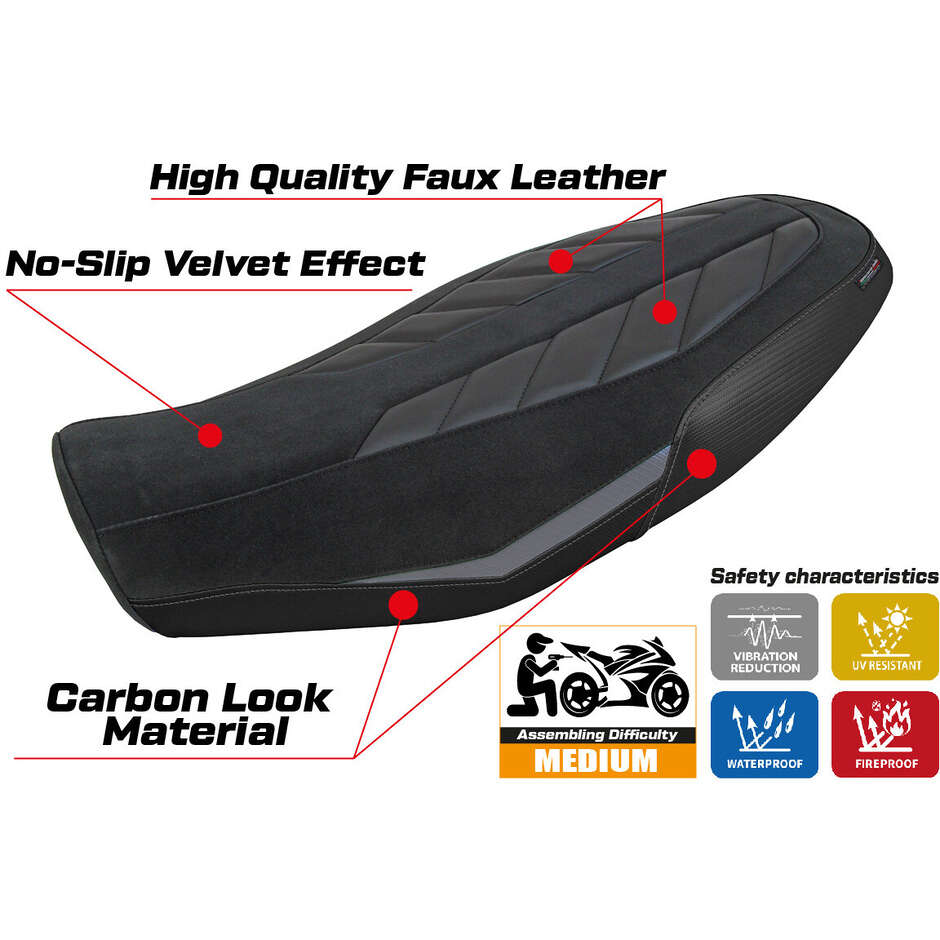 TPZ Italia Seat Cover Specific for Ducati Scrambler 800 20232025 Rimini Model