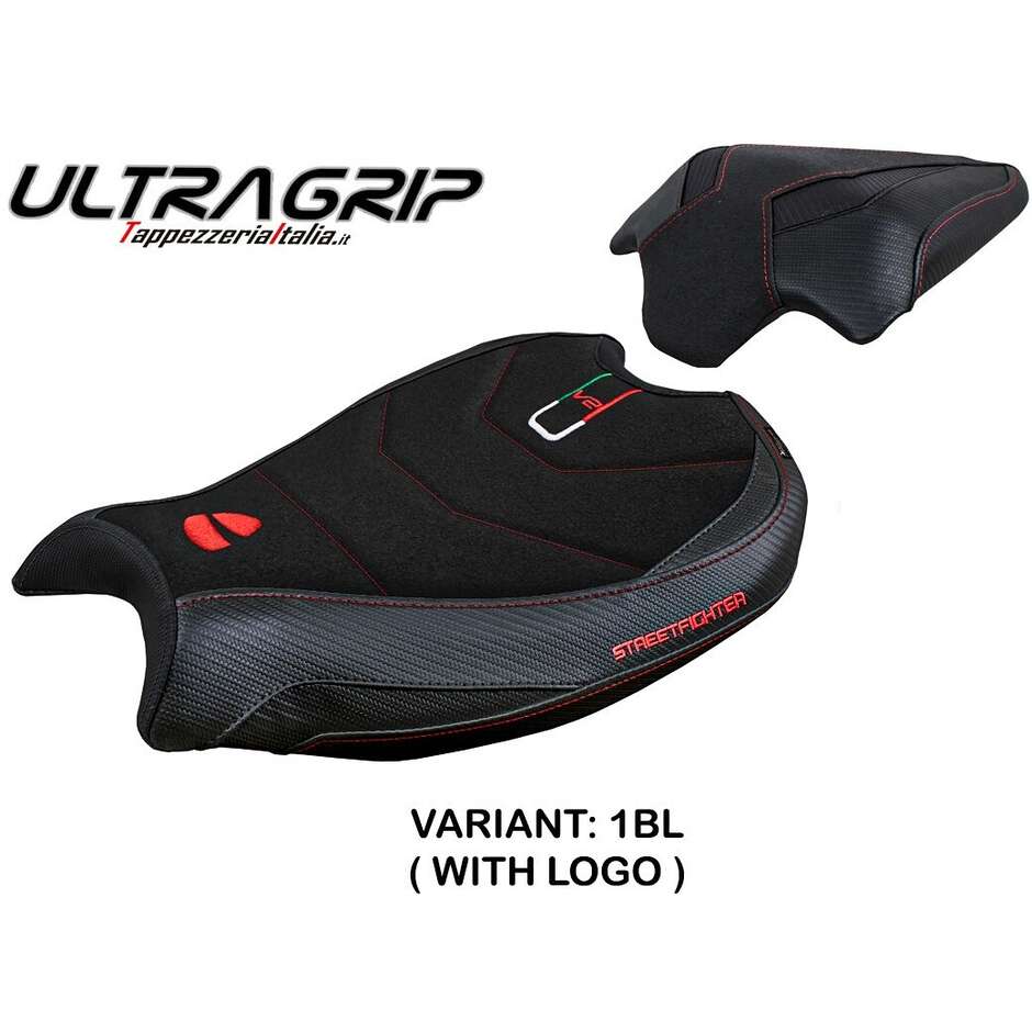 TPZ Italia Seat Cover Specific for Ducati Streetfighter V2 2022 2024 Model Mina Ultragrip