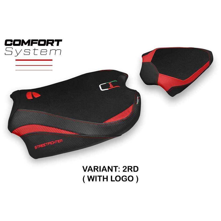 TPZ Italia Seat Cover Specific for Ducati Streetfighter V4 2020 2024 Model Albena Comfort System