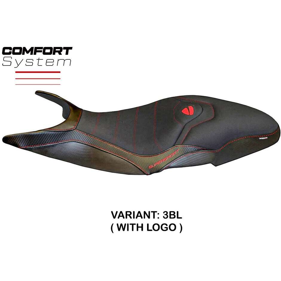 TPZ Italia Seat Cover Specific for Ducati Super Sport 2017 - 2024 Model Pistoia 3 Comfort System