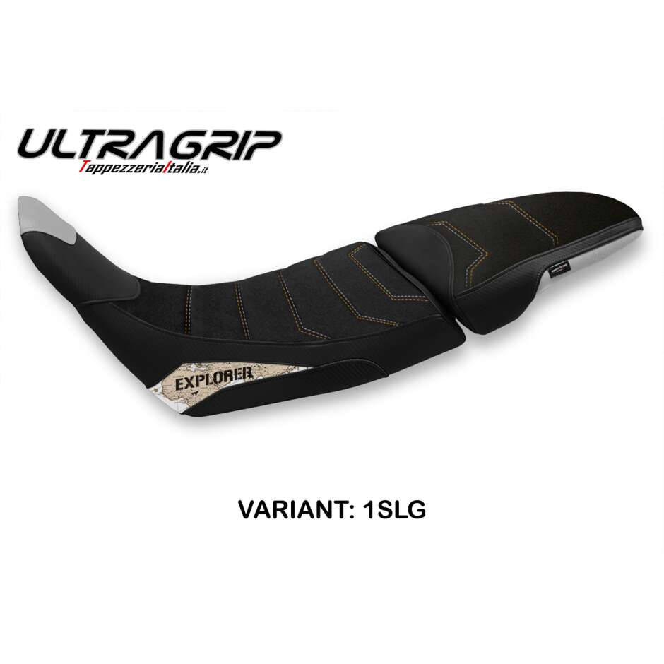 TPZ Italia Seat Cover Specific for Honda Africa Twin 1100 Adventure Sport 2020-2025 Model Maps Ultragrip