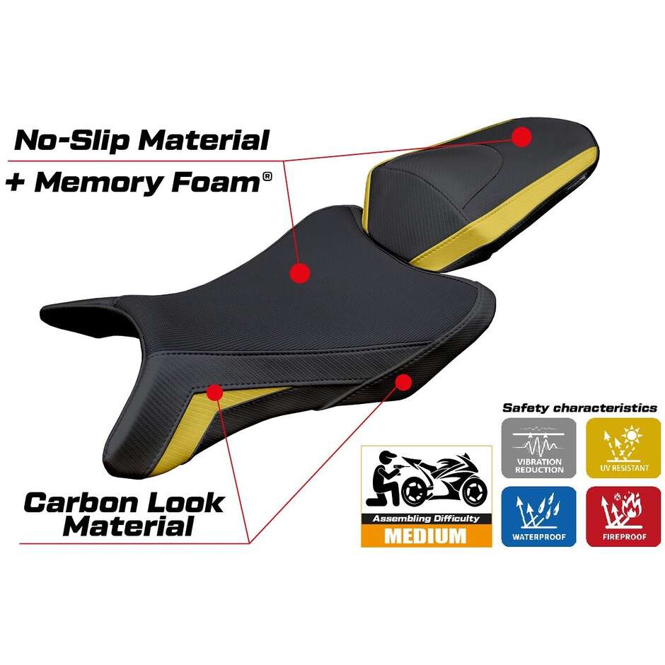 TPZ Italia Seat Cover Specific for Honda CB 1000 Hornet 2025 Model Manuel Comfort System