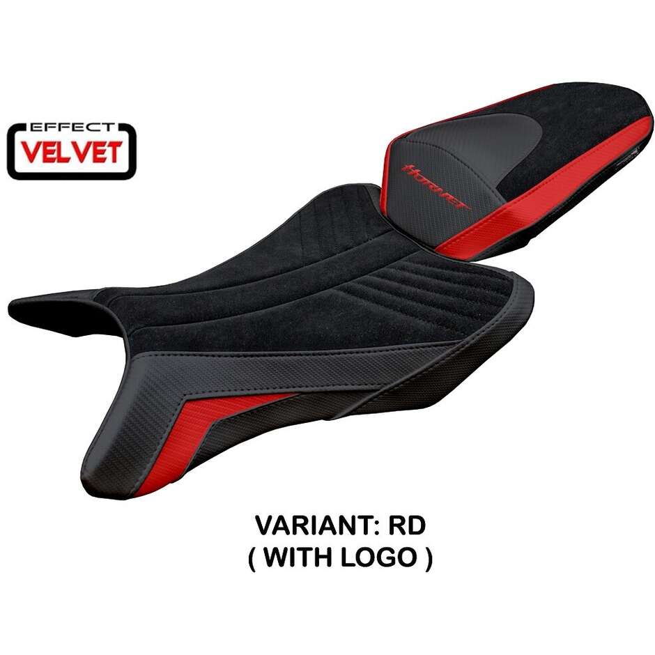 TPZ Italia Seat Cover Specific for Honda CB 1000 Hornet 2025 Model Manuel Velvet