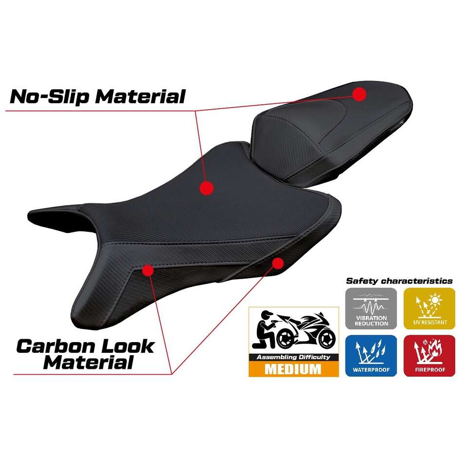 TPZ Italia Seat Cover Specific for Honda CB 1000 Hornet 2025 Model Manuel