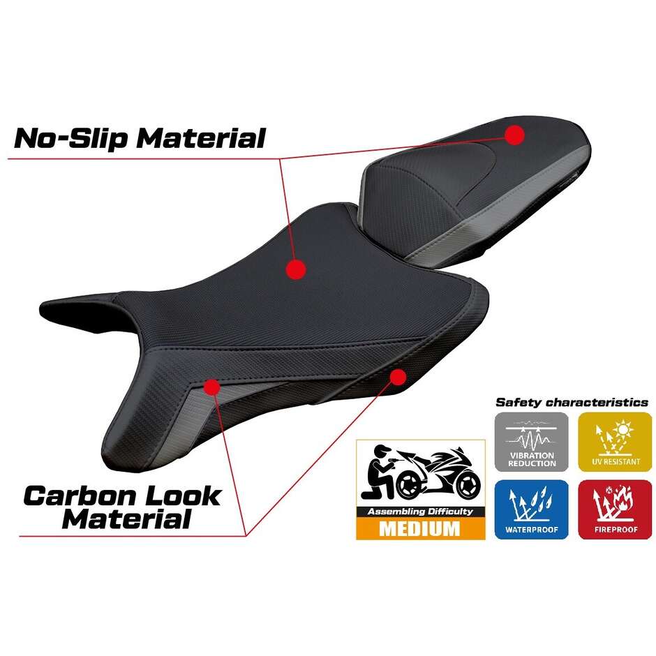 TPZ Italia Seat Cover Specific for Honda CB 1000 Hornet 2025 Model Manuel