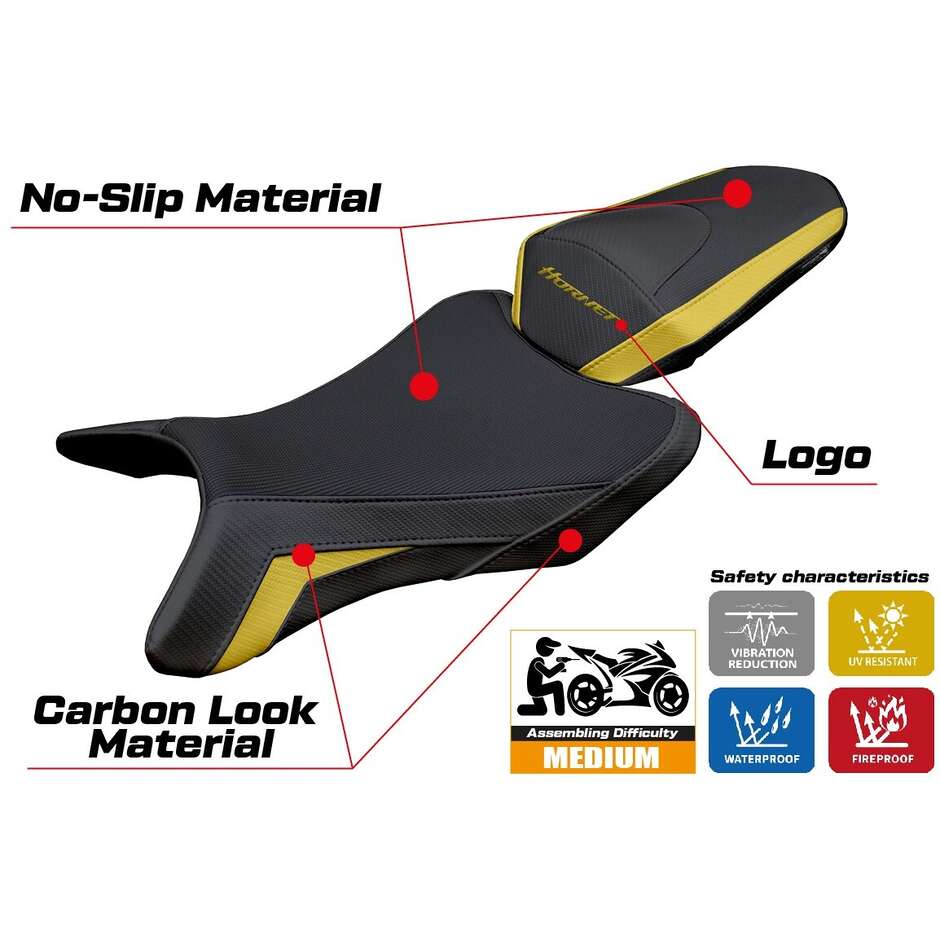 TPZ Italia Seat Cover Specific for Honda CB 1000 Hornet 2025 Model Manuel