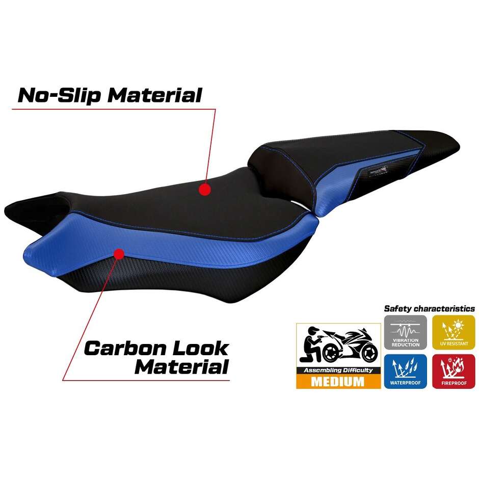 TPZ Italia Seat Cover Specific for Honda CB 1000 R 2008 - 2017 Ponza Model