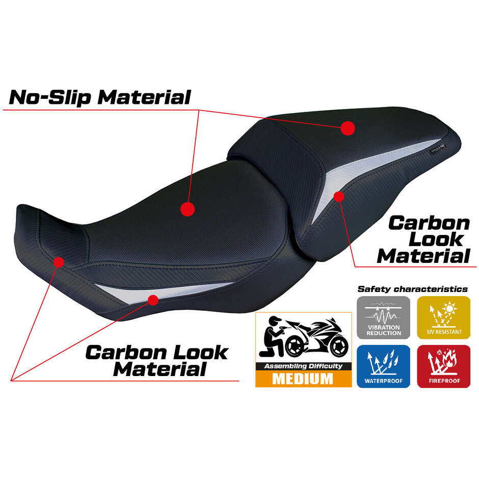 TPZ Italia Seat Cover Specific for Honda CB 300 2018-2025 Kobe Model