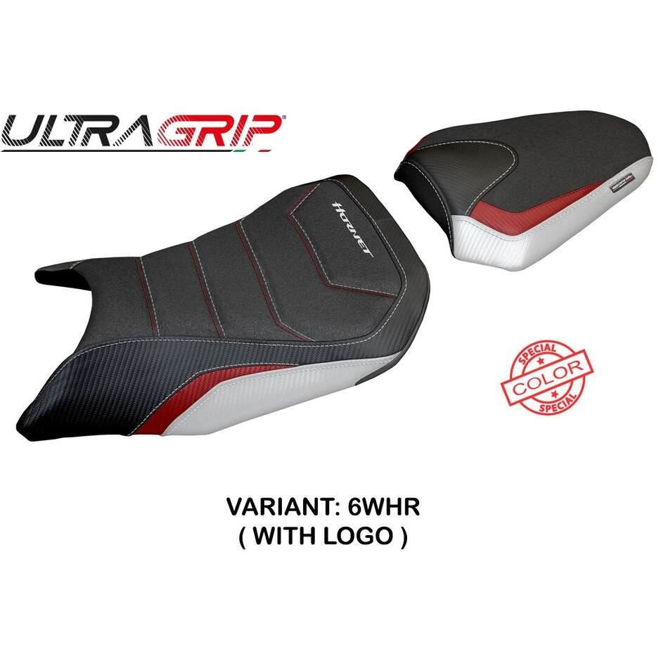TPZ Italia Seat Cover Specific for Honda CB 750 Hornet 2023-2025 Model Toyama Special Color Ultragrip