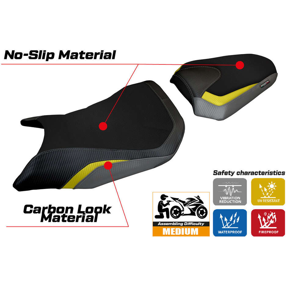TPZ Italia Seat Cover Specific for Honda CB 750 Hornet 2023-2025 Model Toyama Special Color