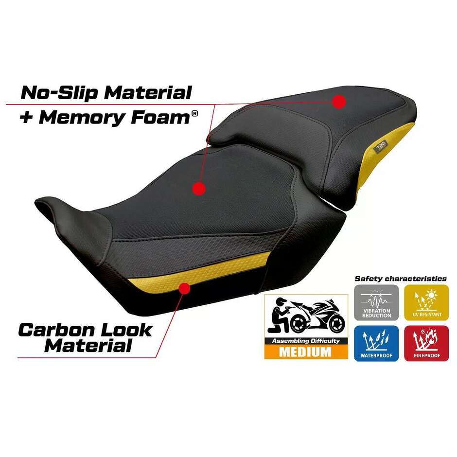 TPZ Italia Seat Cover Specific for Honda CBR 650 R 2024-2026 Model Mali Comfort System