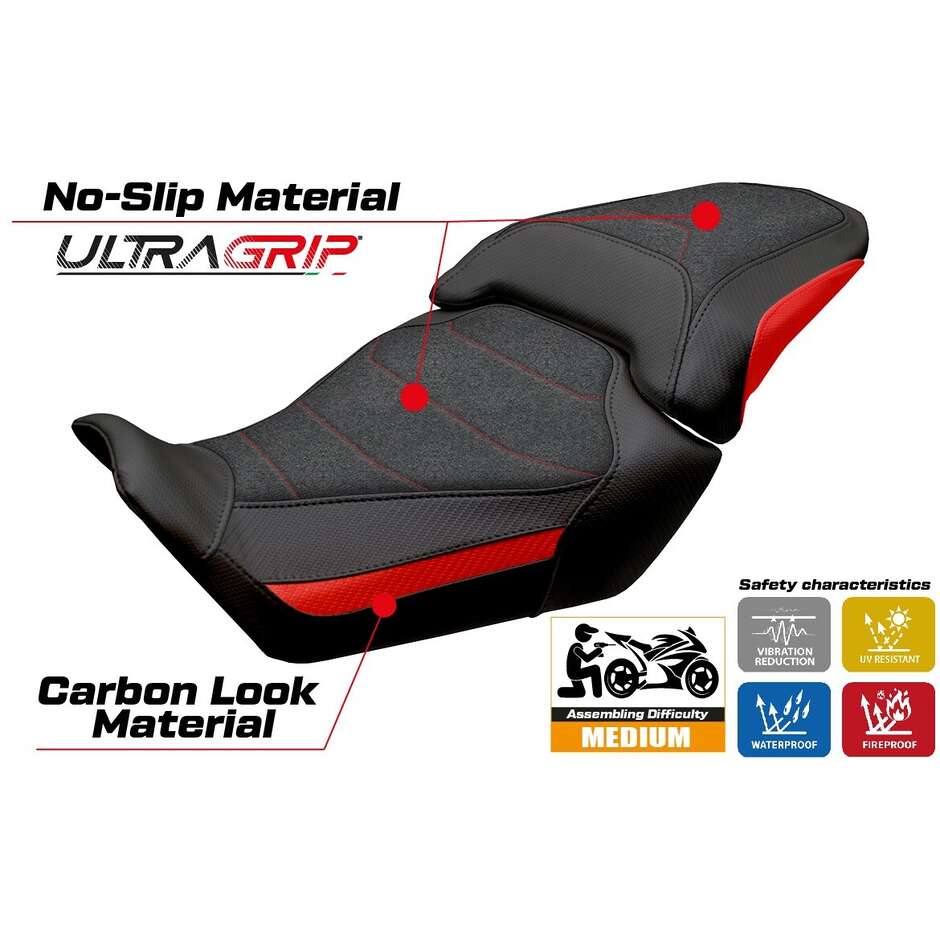 TPZ Italia Seat Cover Specific for Honda CBR 650 R 2024-2026 Model Mali Ultragrip