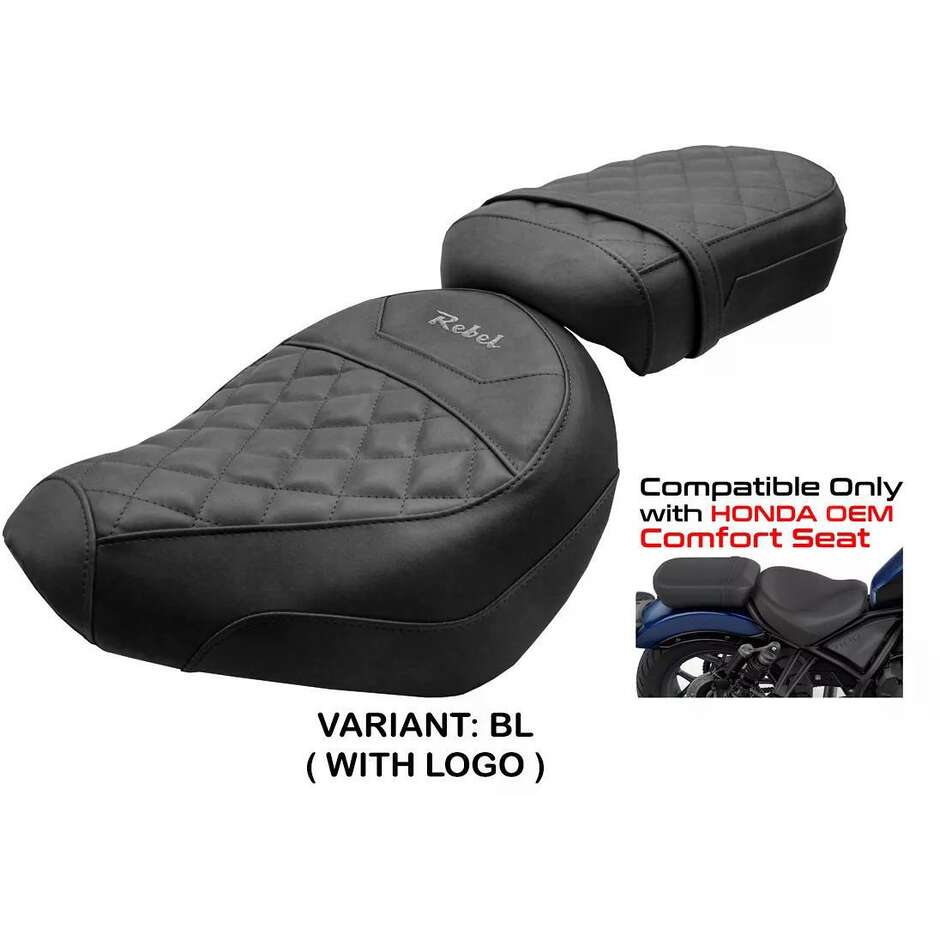 TPZ Italia Seat Cover Specific for Honda CMX 1100 Rebel 2022-2025 Iksan Model