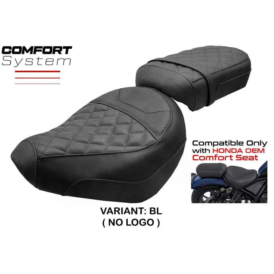 TPZ Italia Seat Cover Specific for Honda CMX 1100 Rebel 2022-2025 Model Iksan Comfort System