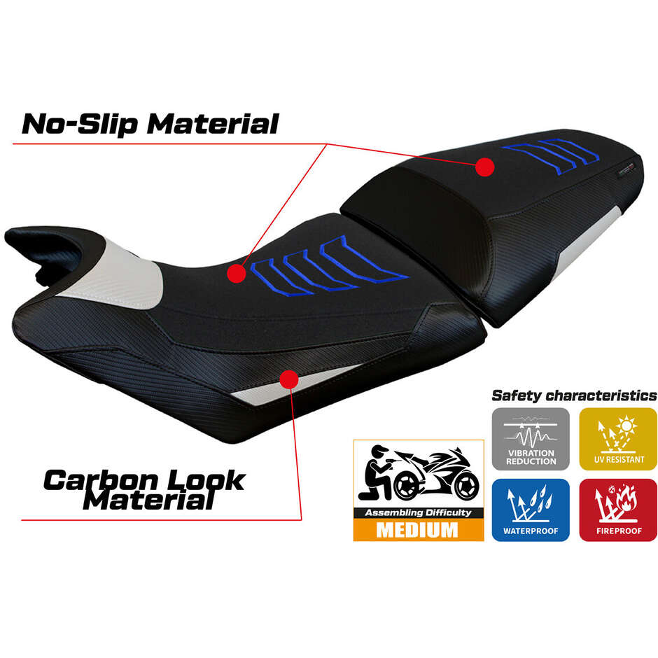 TPZ Italia Seat Cover Specific for Husqvarna Norden 901 2022-2025 Model Norvik Ultragrip