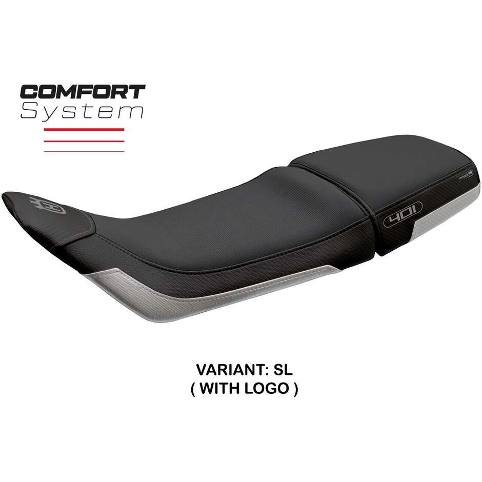 TPZ Italia Seat Cover Specific for Husqvarna Svartpilen 401 2018 - 2023 Model Solna Comfort System