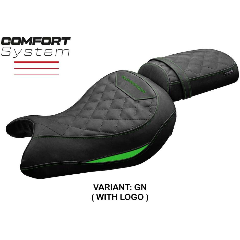 TPZ Italia Seat Cover Specific for Kawasaki Eliminator 500 2024 - 2025 Model Mutsu Comfort System