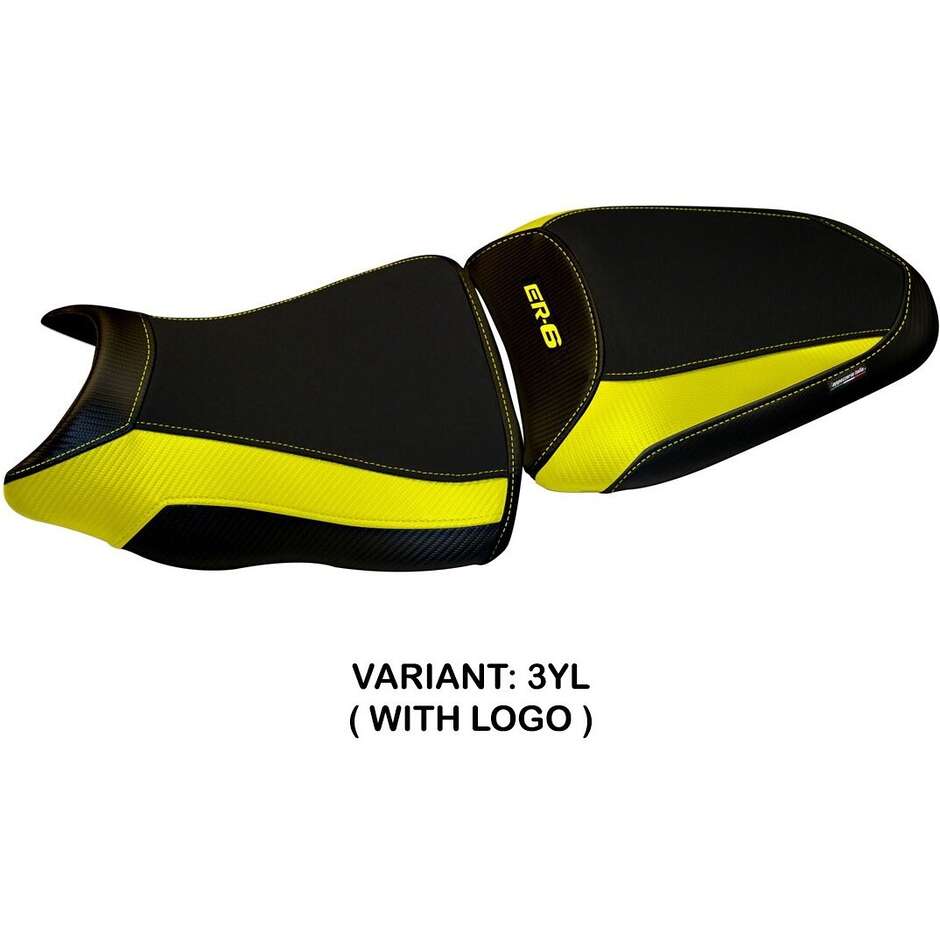 TPZ Italia Seat Cover Specific for Kawasaki ER-6N / ER-6F 2012 - 2016 Model Leeds 1