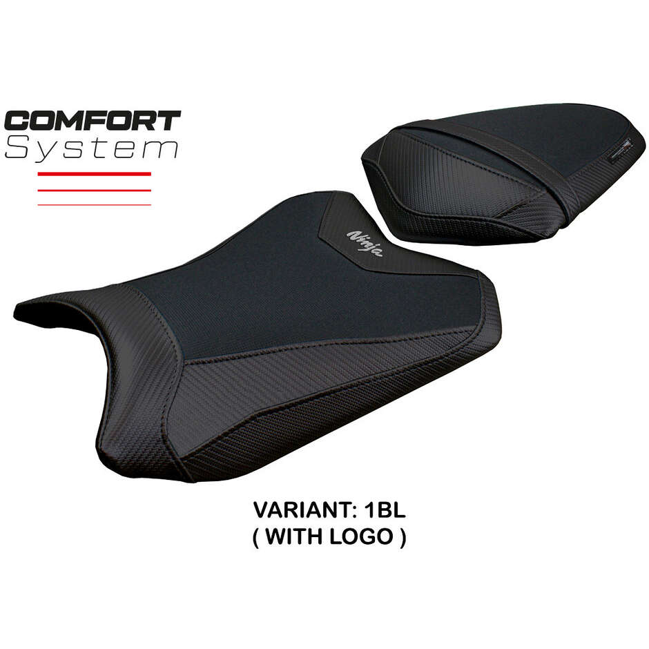 TPZ Italia Seat Cover Specific for Kawasaki Ninja 300 2013 - 2017 Model Aliko Comfort System