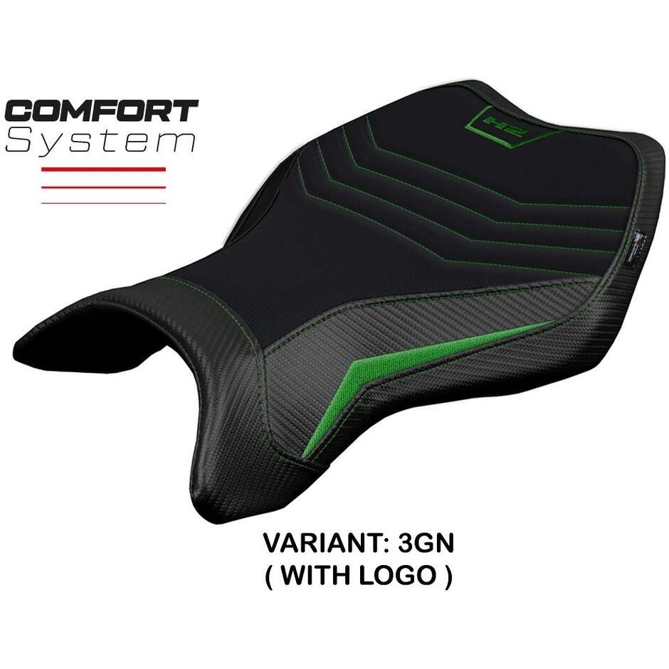 TPZ Italia Seat Cover Specific for Kawasaki Ninja H2 R 2015-2025 Model MadMax Comfort System