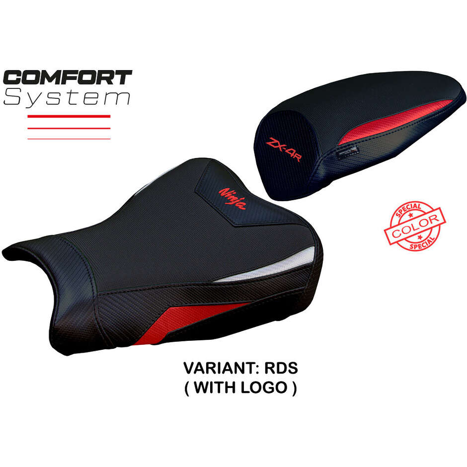 TPZ Italia Seat Cover Specific for Kawasaki Ninja ZX 4 R 2023-2025 Model Anet Comfort System