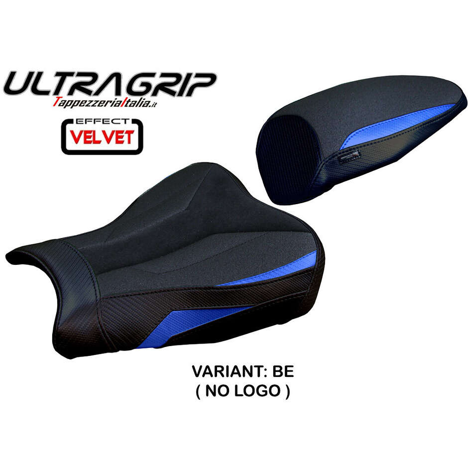 TPZ Italia Seat Cover Specific for Kawasaki Ninja ZX 4 RR 2023-2025 Model Muzy Ultragrip Velvet