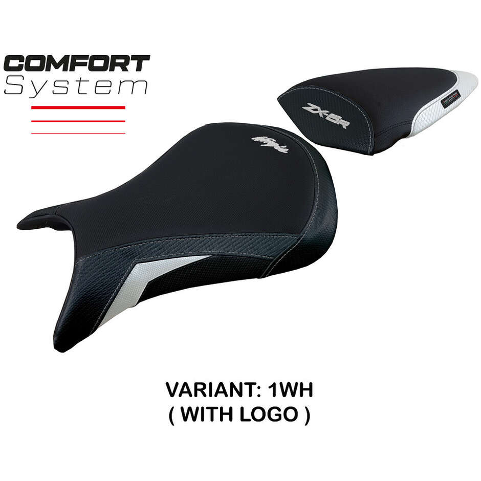 TPZ Italia Seat Cover Specific for Kawasaki Ninja ZX 6 R 2005 - 2006 Model Juri Comfort System