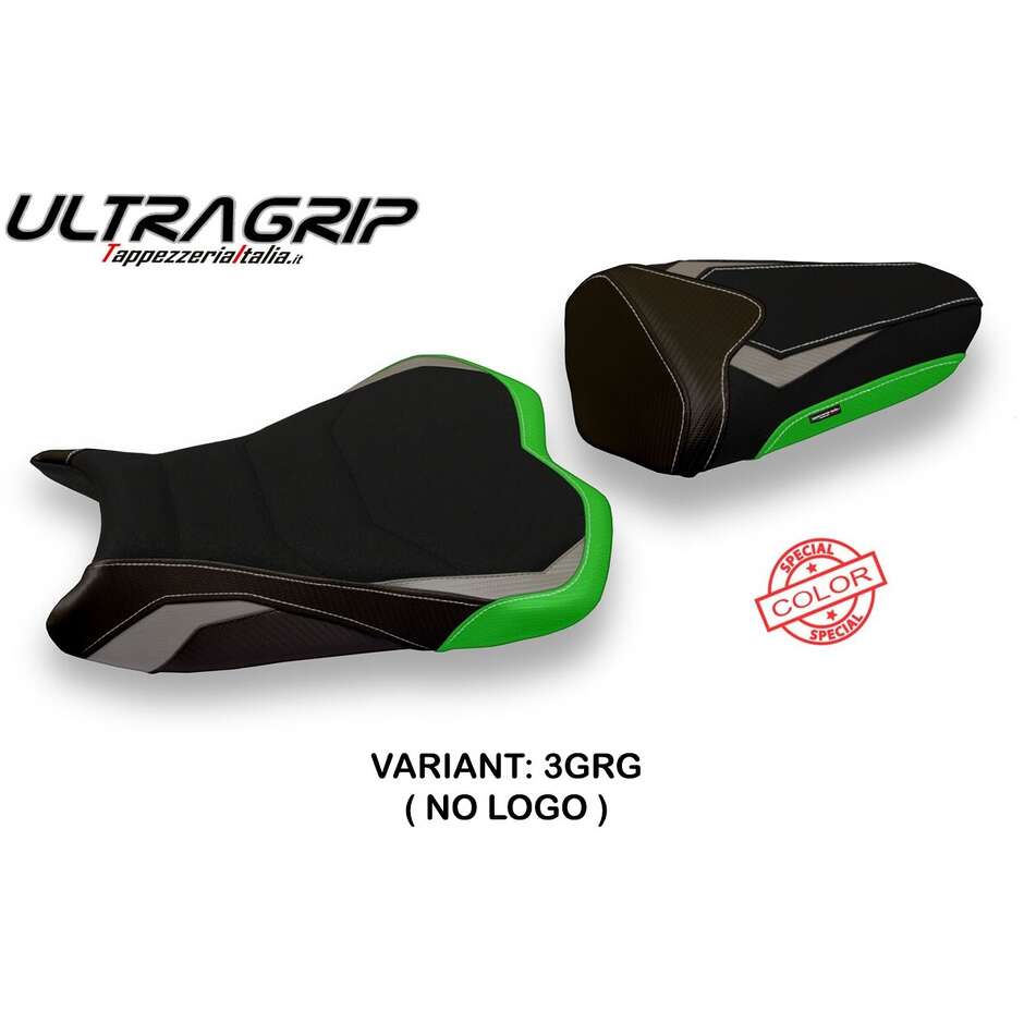 TPZ Italia Seat Cover Specific for Kawasaki Ninja ZX 6 R 2009 - 2012 Model Cracovia Special Color Ultragrip